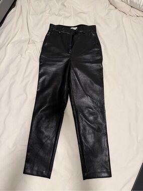 Babaton | Aritzia | Vegan Leather Straight-Leg Pants